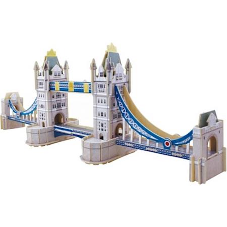Gerardos Toys 3d-puzzel Tower Bridge Hout 37 Cm 59-delig